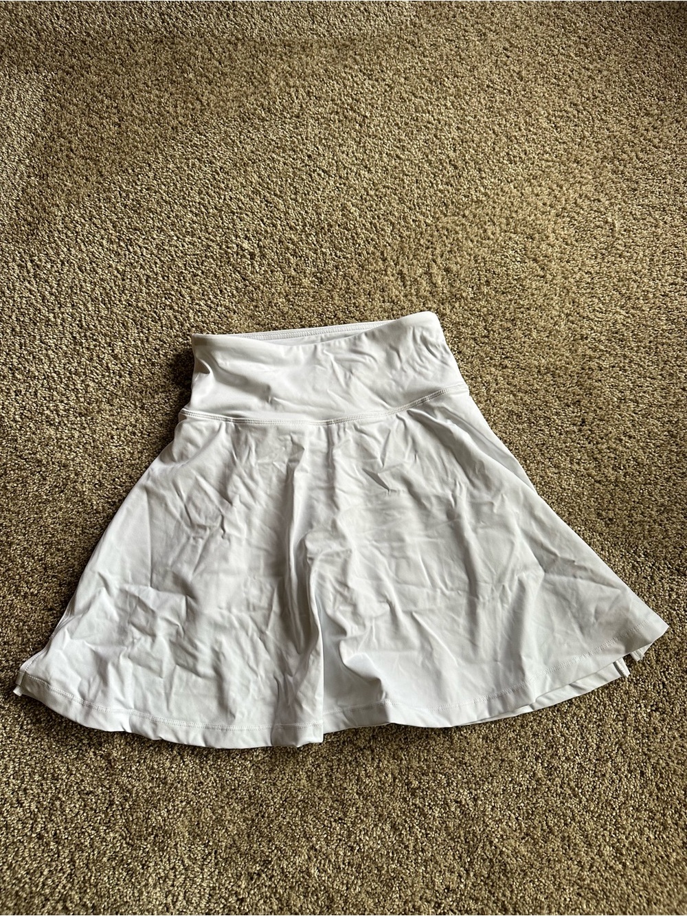 adidas White Circle Skater Skirt